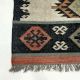 Handmade Vintage Multicolor Jute Dhurrie For Home